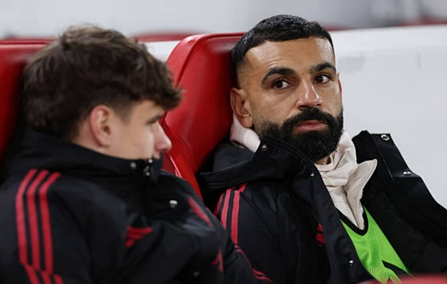 Salah không được đăng ký trong trận gặp Inter.